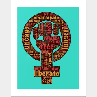 women's liberation symbol Posters and Art